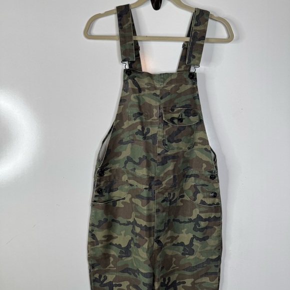 Asos Green Camo Overalls Size 30 - Picture 3 of 6